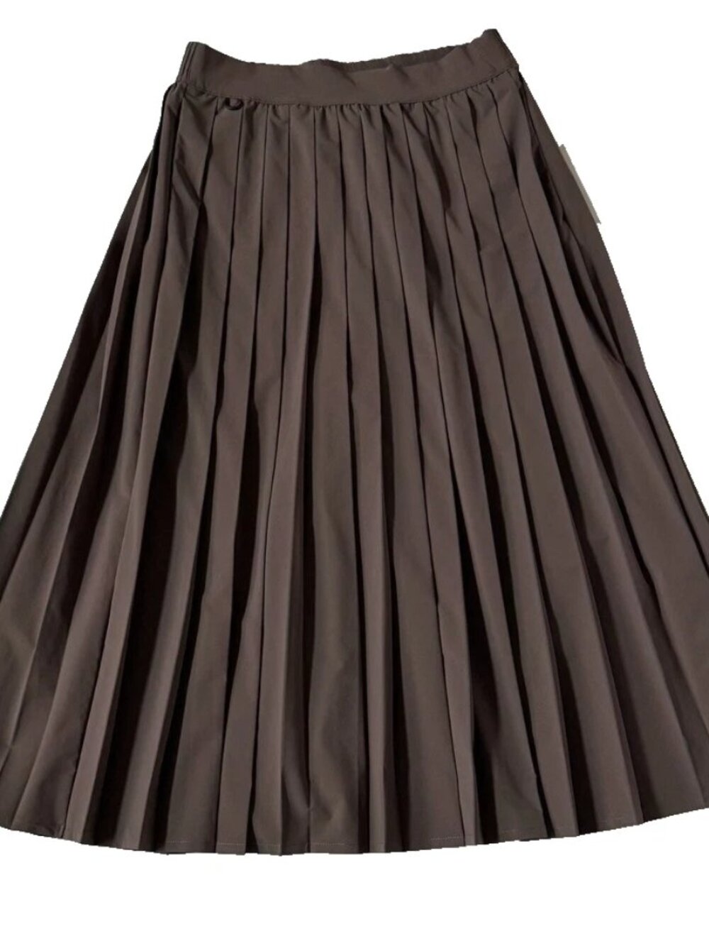 Nike 24.7 Womens S Pleated Skirt Brown HQ8153 Perfect Stretch Pleated Dri Fit - Picture 2 of 9